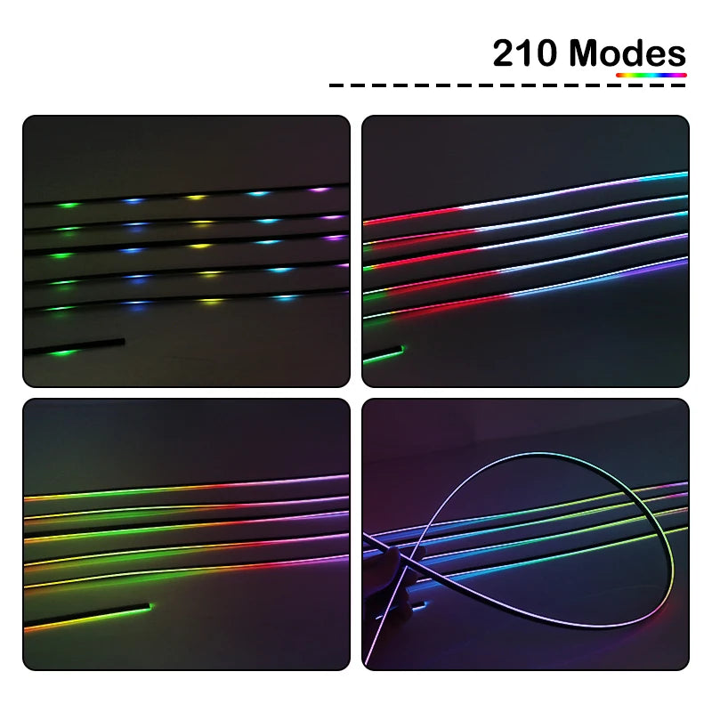 64-Color Car Ambient Light